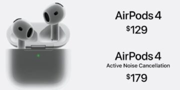 Apple Airpods 4 પર્સનલાઇઝ્ડ સ્પેશિયલ ઑડિયો સાથે લૉન્ચ કરવામાં આવ્યું