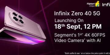 Infinix Zero 40 5G સેટ ભારતમાં 18મી સપ્ટેમ્બરે લોન્ચ થશે