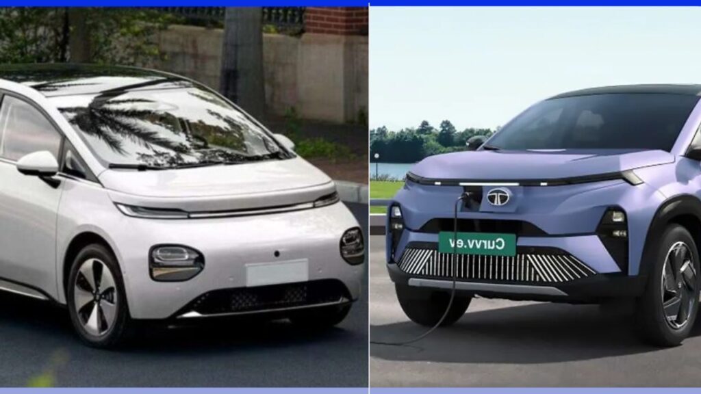 MG વિન્ડસર EV vs Tata Curvv EV - સ્પેક્સ, ફીચર્સ, કિંમત