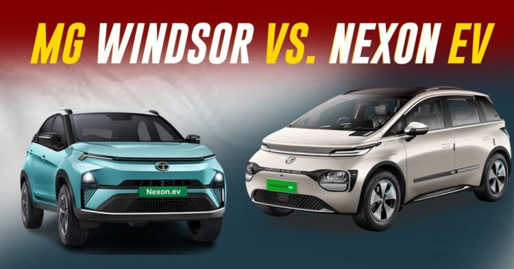 MG વિન્ડસર Vs Tata Nexon EV: કોણે શું ખરીદવું જોઈએ