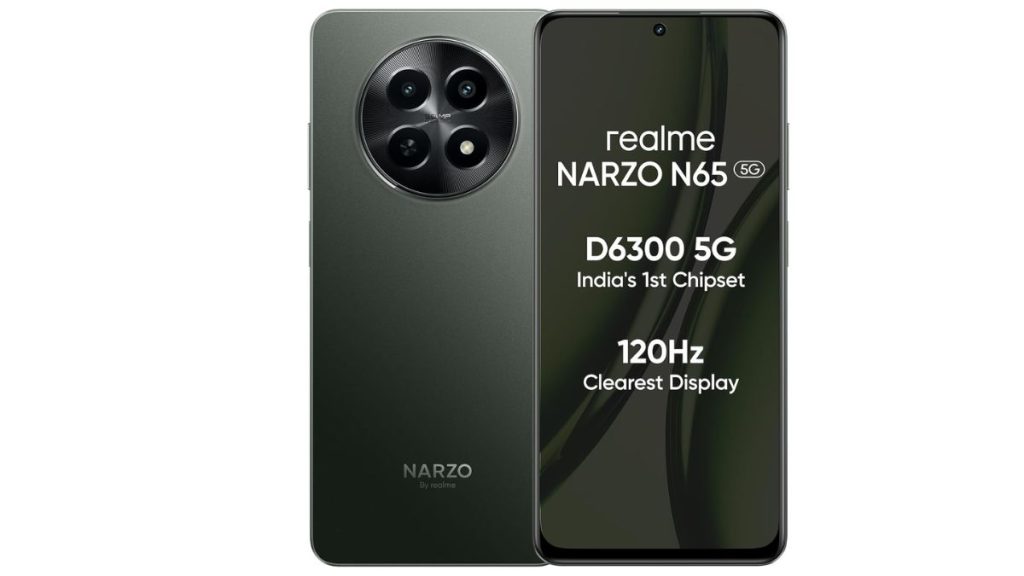 Realme Narzo N65 5G ની કિંમત 25% ડિસ્કાઉન્ટ સાથે ઘટે છે; વિગતો તપાસો