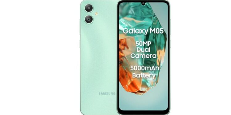 Samsung Galaxy M05 ની કિંમત 35% ડિસ્કાઉન્ટ સાથે ઘટે છે; એમેઝોન પર સોદો તપાસો