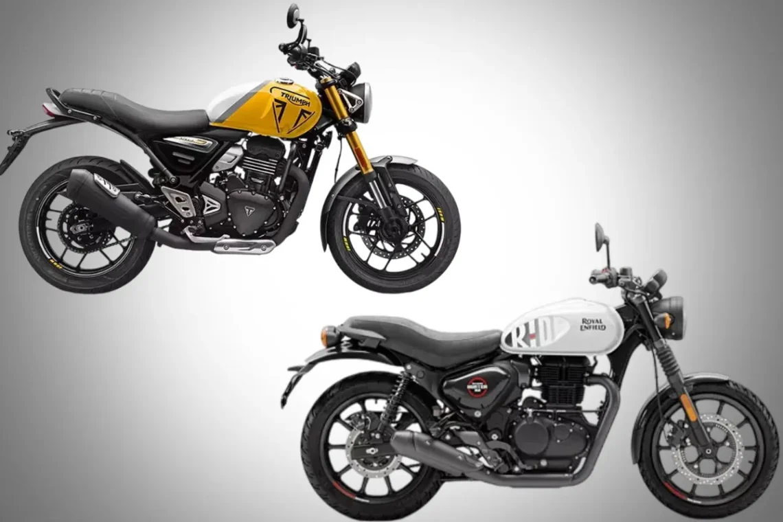 Triumph Speed ​​400 vs Royal Enfield Hunter 350: કઈ બાઈક બહેતર મૂલ્ય અને પ્રદર્શન આપે છે? તપાસો