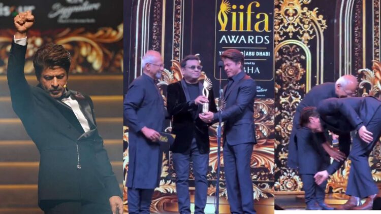 જુઓ: IIFA 2024માં શાહરૂખ ખાન જવાન માટે શ્રેષ્ઠ અભિનેતાનો એવોર્ડ સ્વીકારતી વખતે મણિરત્નમના પગને સ્પર્શે છે