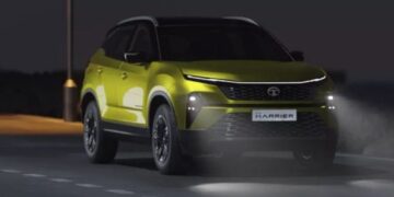 AWD ટેરેન મોડ્સ મેળવવા માટે Tata Harrier EV