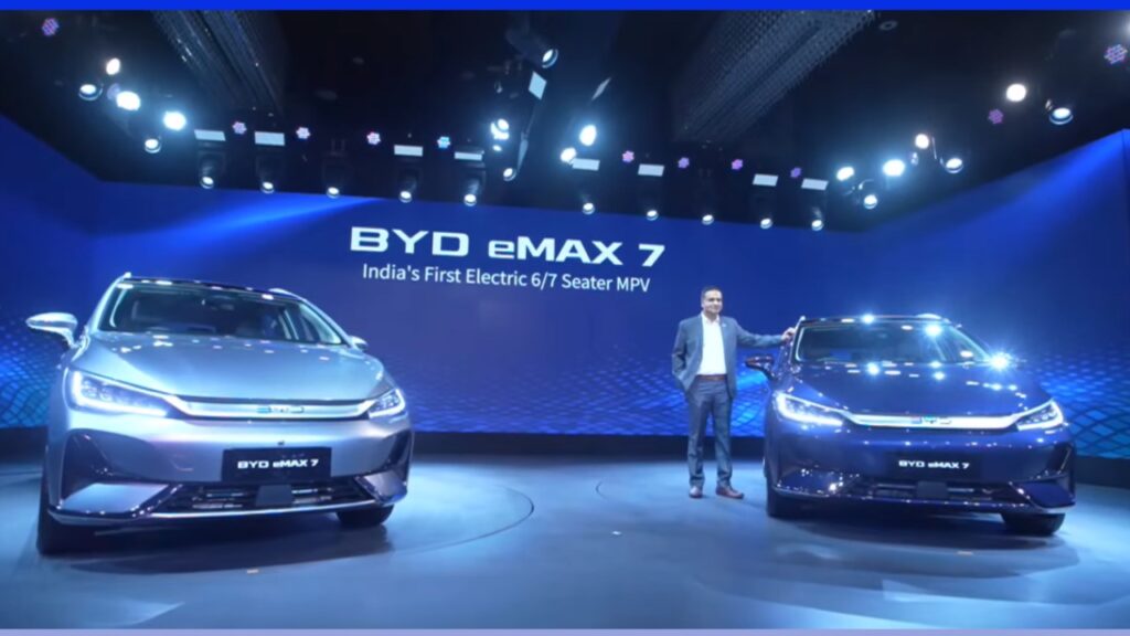 BYD eMAX 7 ઈલેક્ટ્રિક MPV લૉન્ચ થયું – તમારે જે જાણવાની જરૂર છે