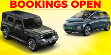 Mahindra Thar ROXX અને MG વિન્ડસર EV બુકિંગ આજે ખુલે છે