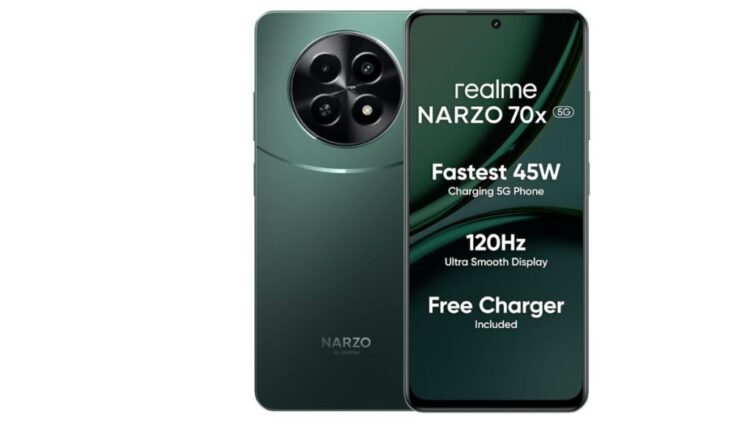 Realme Narzo 70X 5G હવે Amazon પર એક્સચેન્જ ઑફર સાથે ડિસ્કાઉન્ટેડ કિંમતે ઉપલબ્ધ છે