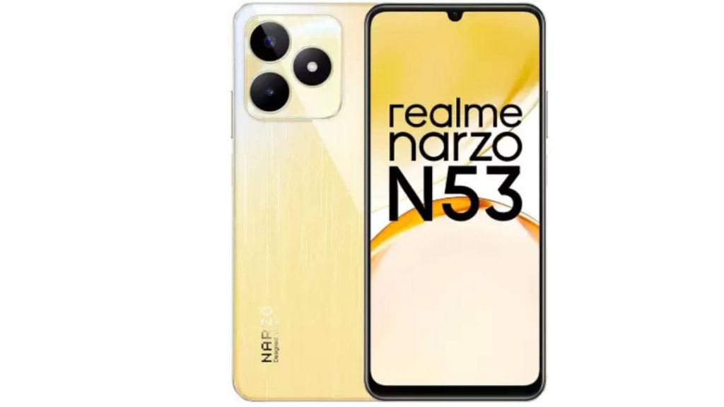 Realme Narzo N53 ની કિંમત 20% ડિસ્કાઉન્ટ સાથે ઘટે છે; ફ્લિપકાર્ટ પર આ મહાન સોદો તપાસો