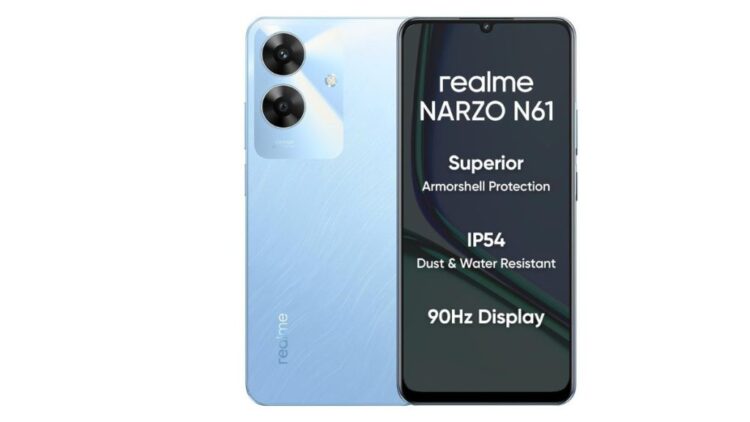 Realme Narzo N61 (6GB RAM) હવે Amazon પર 23% ડિસ્કાઉન્ટ પર ઉપલબ્ધ છે