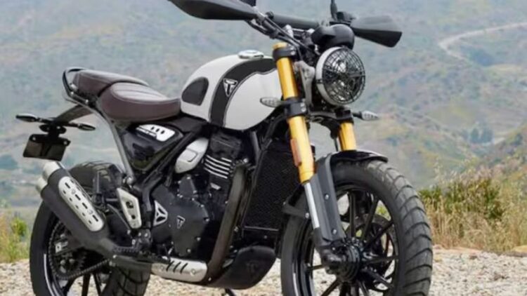 Triumph Scrambler 400 X નવો રંગ લૉન્ચ