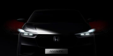 2025 Honda Amaze ને ન્યૂ ડિઝાયરના ડેબ્યુ પહેલા ઓફિશિયલ સ્કેચ દિવસોમાં ટીઝ કરવામાં આવ્યું