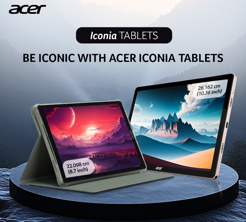 Acer Iconia iM10-22M અને Acer Iconia iM9-12M ટેબ્લેટ ભારતમાં ₹11,990 થી શરૂ થાય છે.