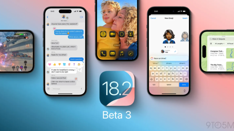 Apple નવી સુવિધાઓ સાથે iOS 18.2 અને iPadOS 18.2 નો ત્રીજો બીટા રિલીઝ કરે છે