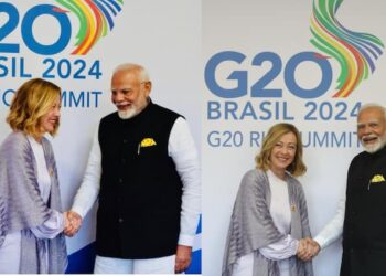 'Glad to Meet': G20 સમિટમાં મોદી ઇટાલિયન PM મેલોનીને મળ્યા; તસવીરો શેર કરે છે