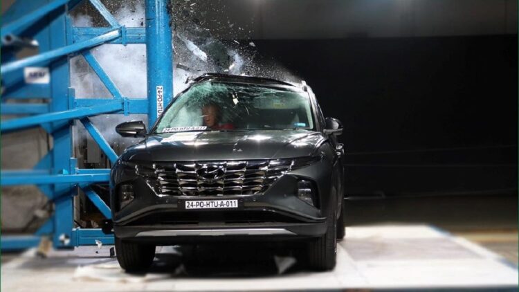 Hyundai Tucson નું ભારત NCAP ખાતે પરીક્ષણ કરવામાં આવ્યું – પરિણામો જુઓ!