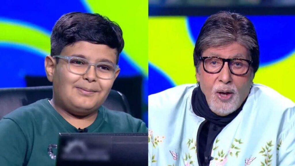 KBC 16 માં હૃદયસ્પર્શી ક્ષણો: જુનિયર સ્પર્ધક યુવરાજ સેઠીએ બિગ બી અને પ્રેક્ષકોને ભાવુક કર્યા