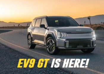 Kia EV9 GT ઈલેક્ટ્રિક લક્ઝરી SUV 500 Hp થી વધુ સાથે જાહેર થઈ!