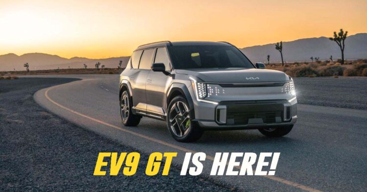 Kia EV9 GT ઈલેક્ટ્રિક લક્ઝરી SUV 500 Hp થી વધુ સાથે જાહેર થઈ!