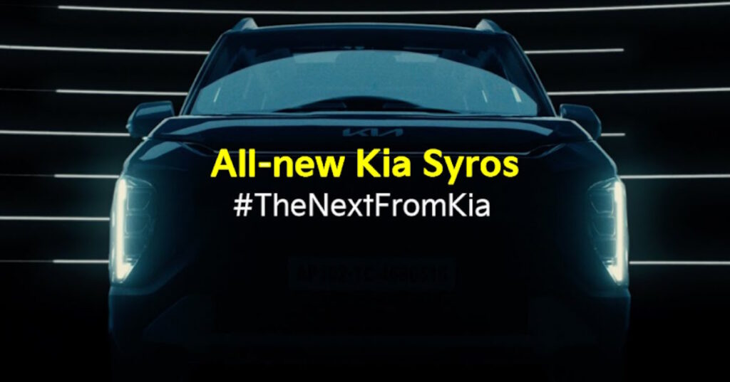 Kia Syros Compact SUV: નવું ટીઝર પેનોરેમિક સનરૂફ દર્શાવે છે [Video]