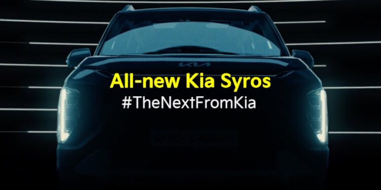 Kia Syros Compact SUV: નવું ટીઝર પેનોરેમિક સનરૂફ દર્શાવે છે [Video]