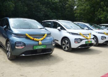 MG ચેન્નાઈમાં એક જ દિવસમાં 101 વિન્ડસર EVs પહોંચાડે છે