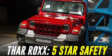 Mahindra Thar Roxx, XUV400 અને XUV 3XO એ BNCAP ક્રેશ ટેસ્ટમાં 5 સ્ટાર હાંસલ કર્યા [Video]