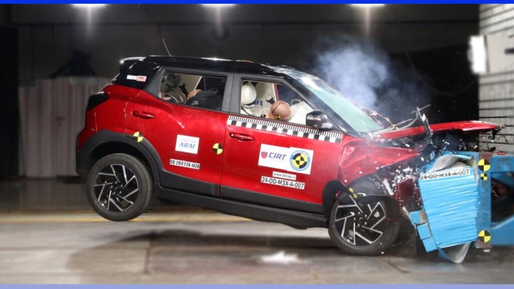 Mahindra XUV 3XO નું ભારત NCAP ખાતે પરીક્ષણ કરવામાં આવ્યું, પરિણામો જુઓ