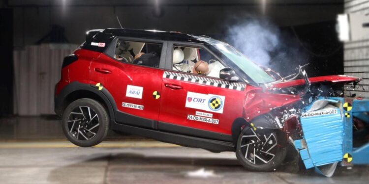 Mahindra XUV 3XO નું ભારત NCAP ખાતે પરીક્ષણ કરવામાં આવ્યું, પરિણામો જુઓ