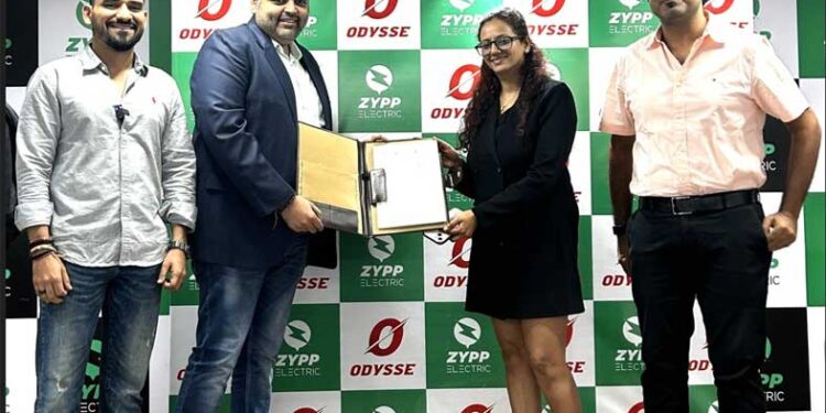 Odysse બેગ 40,000 વાહનોનો ઓર્ડર અને Zypp ઈલેક્ટ્રીક પાસેથી રોકાણ | ઓટોગાઈડ ઈન્ડિયા