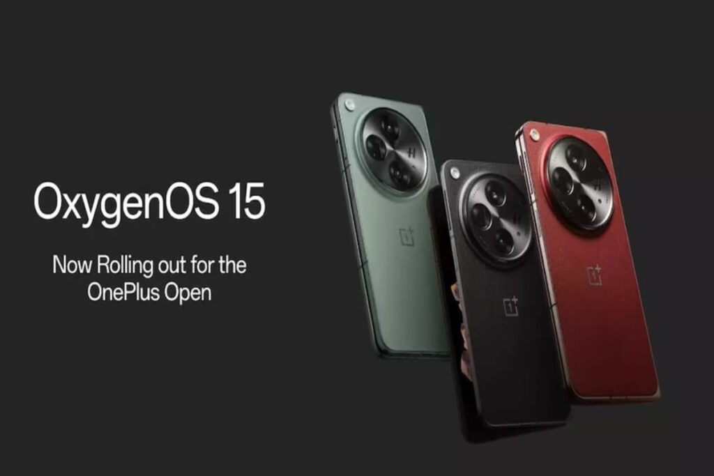 OnePlus ઓપનને OxygenOS 15 મળે છે