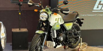 Royal Enfield Scram 440 એ Motoverse 2024 પર કવર તોડ્યું; લક્ષણો તપાસો