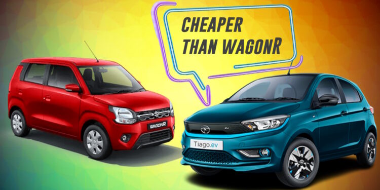 Tata Tiago.EV વેચાણ રૂ. 2.5 લાખનું ડિસ્કાઉન્ટ - મારુતિ વેગનઆર કરતાં સસ્તું