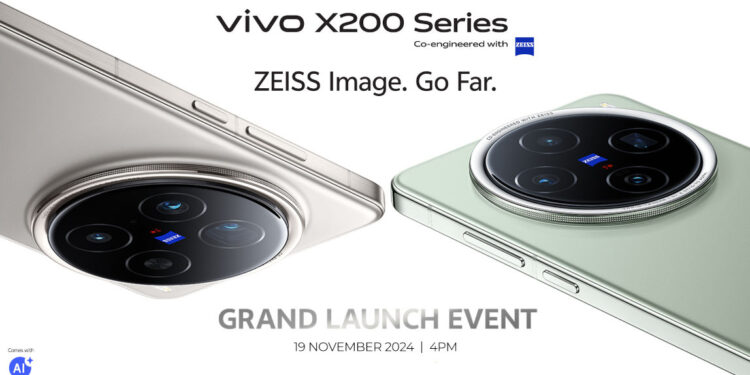 vivo X200 સિરીઝ ગ્લોબલ લૉન્ચ 19મી નવેમ્બરે કન્ફર્મ