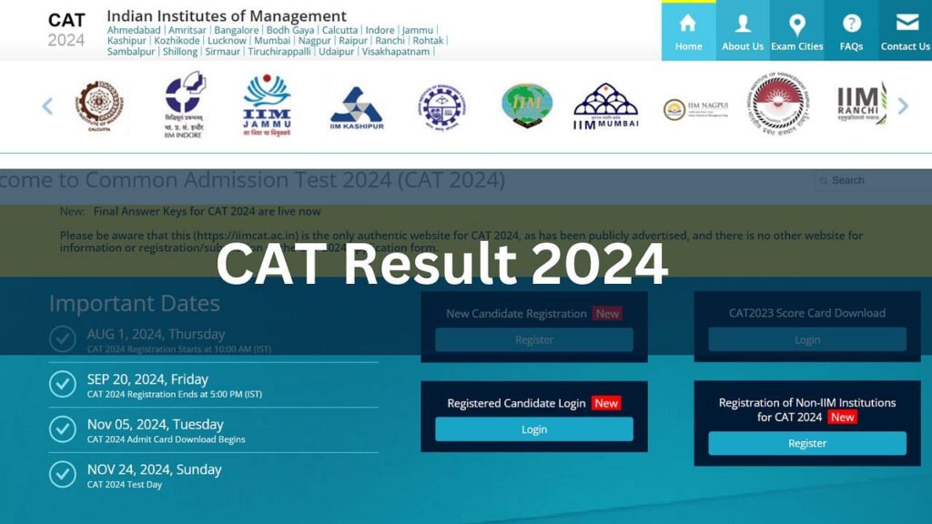 CAT 2024 પરિણામો ટૂંક સમયમાં અપેક્ષિત છે: અંતિમ જવાબ કી પ્રકાશિત, વધુ વિગતો અહીં તપાસો