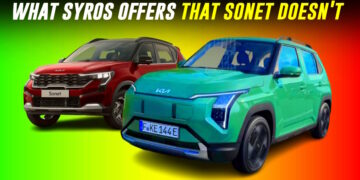 Kia Syros: 5 વિશેષતાઓ જે તેને સોનેટથી આગળ રાખે છે