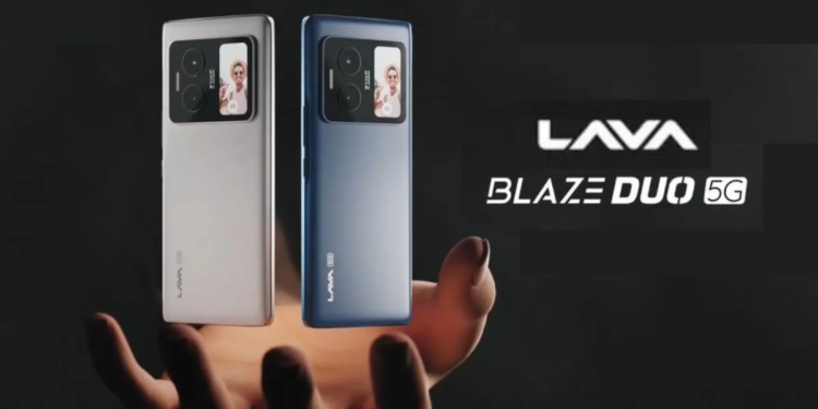 Lava Blaze Duo 5G ભારતમાં લોન્ચ થયું: ડ્યુઅલ ડિસ્પ્લે, 64MP કેમેરા અને બેંક ઑફર્સ