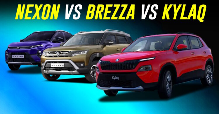 ઓલ-ન્યૂ Kylaq Vs Nexon Vs Brezza: સ્પેક્સ સરખામણીમાં