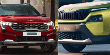 નવી Skoda Kylaq vs Kia Sonet - કઈ કોમ્પેક્ટ SUV શું ઑફર કરે છે?