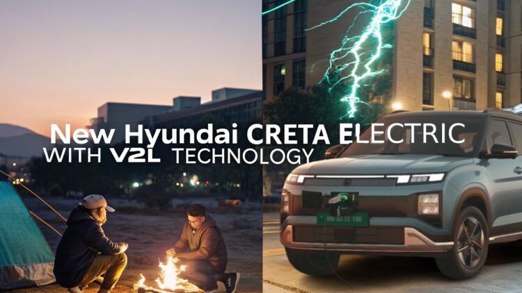 Hyundai Creta Electric TVC રિલીઝ, V2L શોકેસ