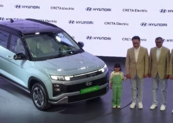 Hyundai Creta Electric ભારત મોબિલિટી એક્સ્પો 2025માં લોન્ચ કરવામાં આવી