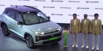 Hyundai Creta Electric ભારત મોબિલિટી એક્સ્પો 2025માં લોન્ચ કરવામાં આવી