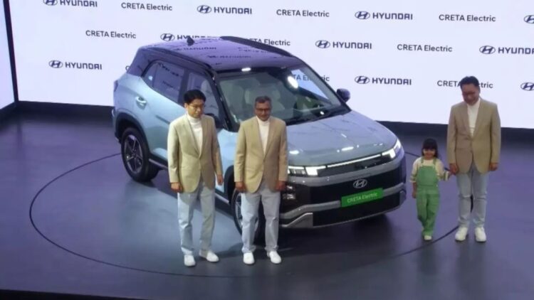 Hyundai Creta Electric ભારતમાં લોન્ચ; કિંમત 17.99 લાખ રૂપિયાથી શરૂ થાય છે