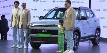 Hyundai Creta Electric ભારતમાં સત્તાવાર રીતે 17.99 લાખ રૂપિયામાં લોન્ચ કરવામાં આવી છે