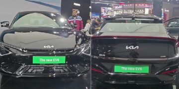 Kia EV6 ફેસલિફ્ટ ભારત મોબિલિટી એક્સ્પો 2025માં પ્રદર્શિત કરવામાં આવી