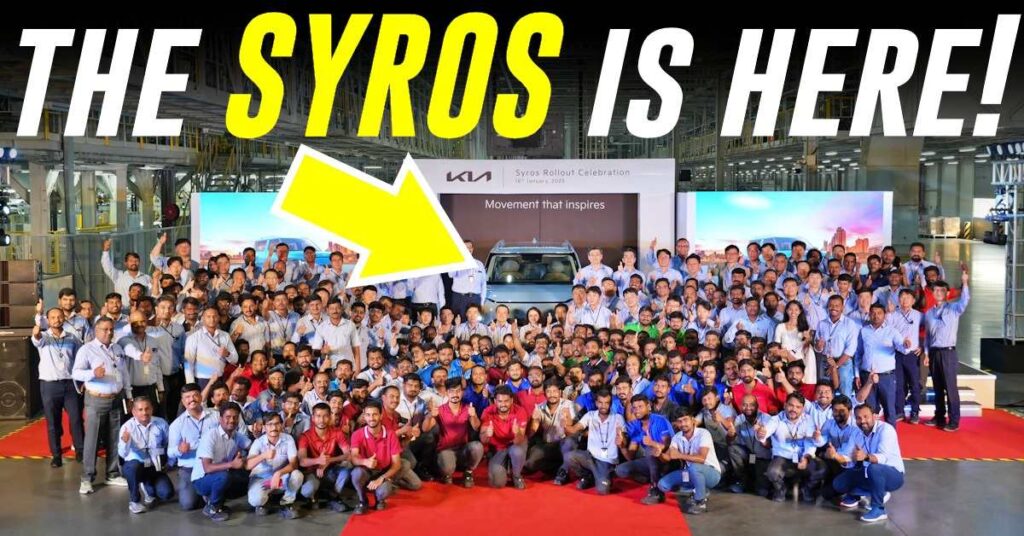 Kia Syros ઉત્પાદન શરૂ: ટૂંક સમયમાં લોન્ચ