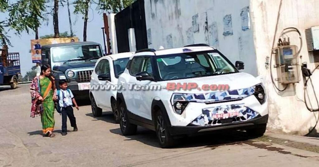 Mahindra XUV 3XO EV 360 કૅમેરા ઑફર કરશે: કોઈપણ છદ્માવરણ વિના સ્પોટેડ