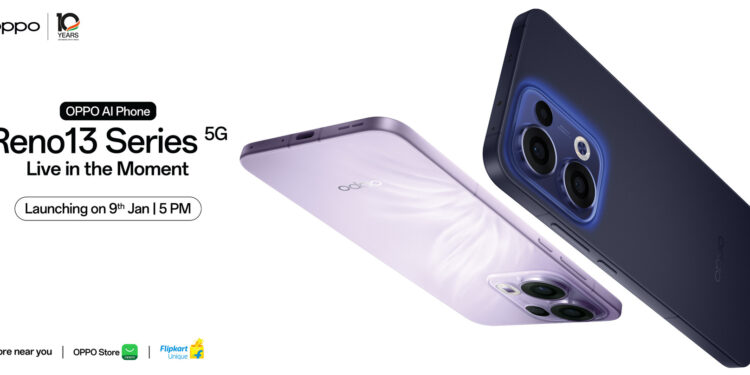 OPPO Reno13 અને Reno13 Pro ભારતમાં 9મી જાન્યુઆરીએ લૉન્ચ થશે