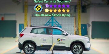 Skoda Kylaq એ 5-સ્ટાર ભારત NCAP રેટિંગ હાંસલ કર્યું: નવું TVC રિલીઝ થયું