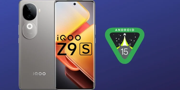 iQOO Z9s ને Android 15 આધારિત FuntouchOS 15 અપડેટ મળે છે